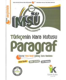 MSÜ TÜRKÇENİN KARA KUTUSU PARAGRAF SORU BANKASI