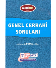 Genel Cerrahi Soruları Açıklamalı 1109 Soru Meditus Serisi TUSDATA