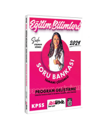 2024 KPSS Eğitim Bilimleri P. Geliştirme - S. Yönetimi - Ö. Teknolojileri ve M. Tasarımı Tamamı Çözümlü Soru Bankası