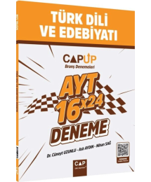 AYT Türk Dili ve Edebiyatı 16 X 24 Up Deneme Çap Yayınları
