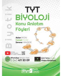 TYT Biyoloji Konu Anlatım Föyleri Biyotik Yayınları