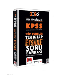 2026 KPSS Lise Ön Lisans Efsane Soru Bankası Tek Kitap Yargı Yayınları