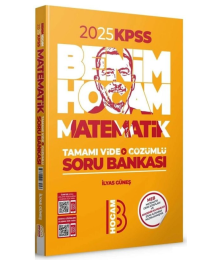 Benim Hocam Yayınları 2025 KPSS Matematik Tamamı Video Çözümlü Soru Bankası