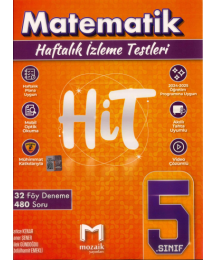 Mozaik 5. Sınıf Matematik HİT 32 Deneme Mozaik Yayınları