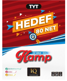 TYT Hedef 80 Eşit Ağırlık Sözel Kamp IQ Yayınları