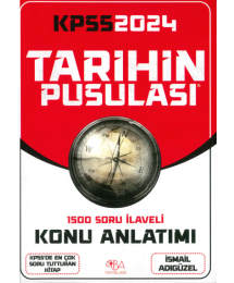 TARİHİN PUSULASI 1500 SORU İLAVELİ KONU ANLATIMI (İSMAİL ADIGÜZEL)
