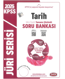2025 KPSS Jüri Serisi Tarih Mini Özetli Tamamı Çözümlü Soru Bankası Data Yayınları
