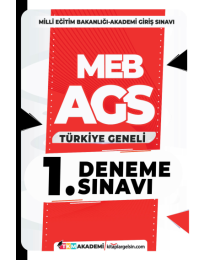 2025 MEB AGS TÜRKİYE GENELİ DENEME SINAVLARI TKM AKADEMİ 1-2-3-4-5-6-7 DENEMELER TAMAMI (ÇÖZÜMLÜ)