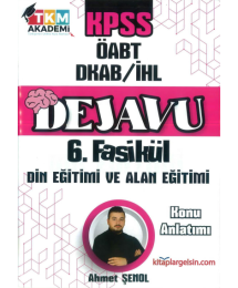 DEJAVU 6. FASİKÜL DİN EĞİTİMİ VE ALAN EĞİTİMİ