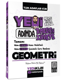 YEDİ ADIMDA TEMELDEN ZİRVEYE GEOMETRİ YEDİİKLİM YAYINLARI