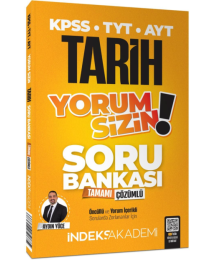 KPSS TYT AYT Tarih Yorum Sizin Soru Bankası Çözümlü İndeks Akademi Yayıncılık