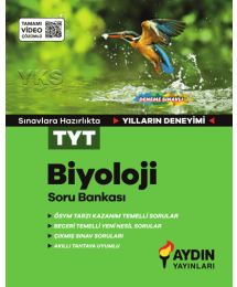 TYT Biyoloji Soru Bankası Aydın Yayınları