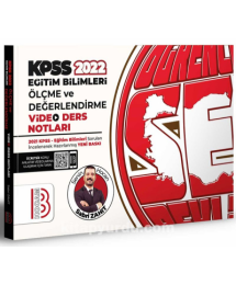 ÖLÇME VE DEĞERLENDİRME VİDEO DERS NOTLARI