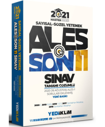 ALES SON 11 SINAV TAMAMI ÇÖZÜMLÜ