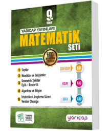 9. Sınıf Matematik Seti YarıÇap Yayınları