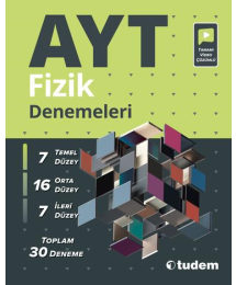 AYT Fizik Denemeleri 30 Deneme Video Çözümlü