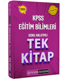 2022 KPSS Eğitim Bilimleri Konu Anlatımlı Tek Kitap