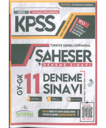 ŞAHESER 11 DENEME SINAVI KARA KUTU
