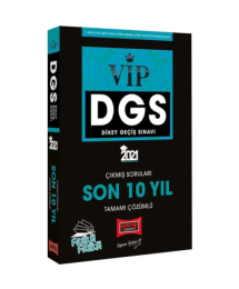 VİP DGS SON 10 YIL ÇIKMIŞ SORU ÇÖZÜMLÜ