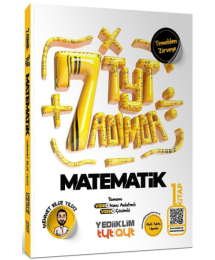 TYT Yedi Adımda Temel Matematik Video Konu Anlatımlı Video Çözümlü Soru Bankası 1 Kitap Yediiklim Yayınları