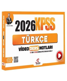 2026 KPSS Türkçe Video Ders Notları Tekrar Akademi