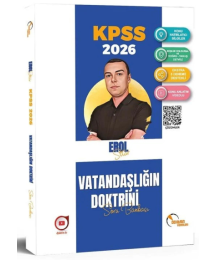 Doktrin 2026 KPSS Vatandaşlık Vatandaşlığın Doktrini Soru Bankası Çözümlü - Erol Sitar Doktrin Yayınları