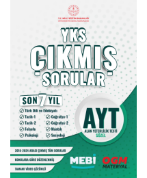 AYT Sözel Son 7 Yıl Çıkmış Sorular 2018-2024 MEBİ