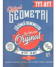 TYT AYT Geometri 10 + 10 Deneme Orijinal Yayınları