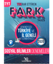 TYT Sosyal Bilimler Fark Tekrar Ettiren 14 x 25 Denemesi