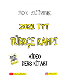 KUTLU HOCA 30 GÜNDE TÜRKÇE TYT KAMPI