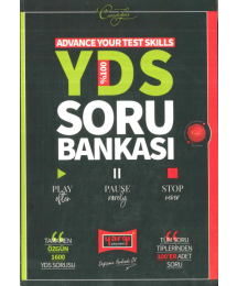 ADVANCE YOUR TEST SKILLS %100 YDS SORU BANKASI ÖZGÜN 1600 YDS SORUSU