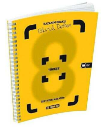 8. Sınıf Türkçe Kazanım Odaklı Etkinlik Defteri Hız Yayınları