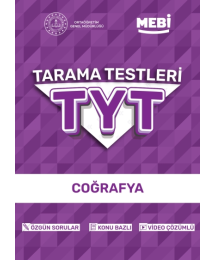 TYT Tarama Testleri Coğrafya MEBİ OGM