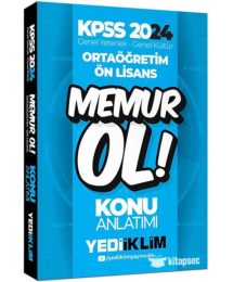 MEMUR OL KONU ANLATIMI (5 DERS TEK KİTAP)