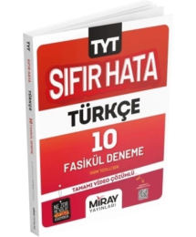 TYT Türkçe 40x10 Fasikül Denemeler Miray Yayınları