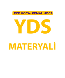 YDS MATERYALİ