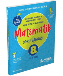 8. Sınıf Matematik Soru Bankası Muba Yayınları