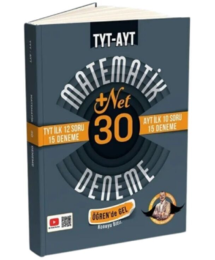 TYT İlk 12 AYT İlk 10 Soru Matematik 30 Deneme- Öğren de Gel +22 Net Bıyıklı Matematik