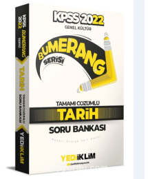 2022 KPSS Genel Kültür Bumerang Tarih Tamamı Çözümlü Soru Bankası