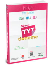 TYT Kimya 30lu Deneme Üç Dört Beş Yayınları