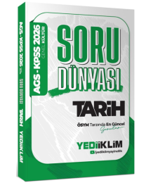 2026 KPSS-AGS Genel Kültür Tarih Soru Dünyası Yediiklim Yayınları