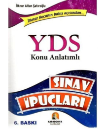 İLKNUR HOCANIN BAKIŞ AÇISINDAN KONU ANLATIMLI VE BÖLÜM SONU TESTLERİ YDS SINAV İPUÇLARI