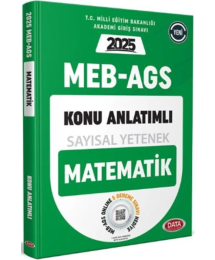 2025 MEB AGS Sayısal Yetenek Matematik Konu Anlatımlı Data Yayınları