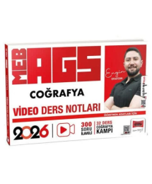 2026 MEB-AGS Coğrafya Video Ders Notları Yargı Yayınları