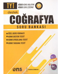 TYT Coğrafya Destek Soru Bankası ENS Yayıncılık