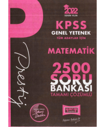 PRESTİJ MATEMATİK TAMAMI ÇÖZÜMLÜ SORU BANKASI