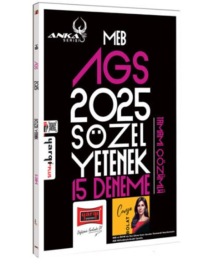 2025 MEB AGS Anka Serisi Sözel Yetenek Tamamı Çözümlü 15 Deneme Yargı Yayınları