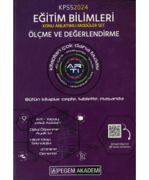 ÖLÇME VE DEĞERLENDİRME KONU ANLATIMLI MODÜLER SET