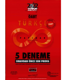 PAYİDAR 5 DENEME SINAVDAN ÖNCE SON PROVA