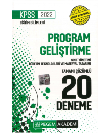 PROGRAM SINIF MATERYAL 20Lİ DENEME ÇÖZÜMLÜ
